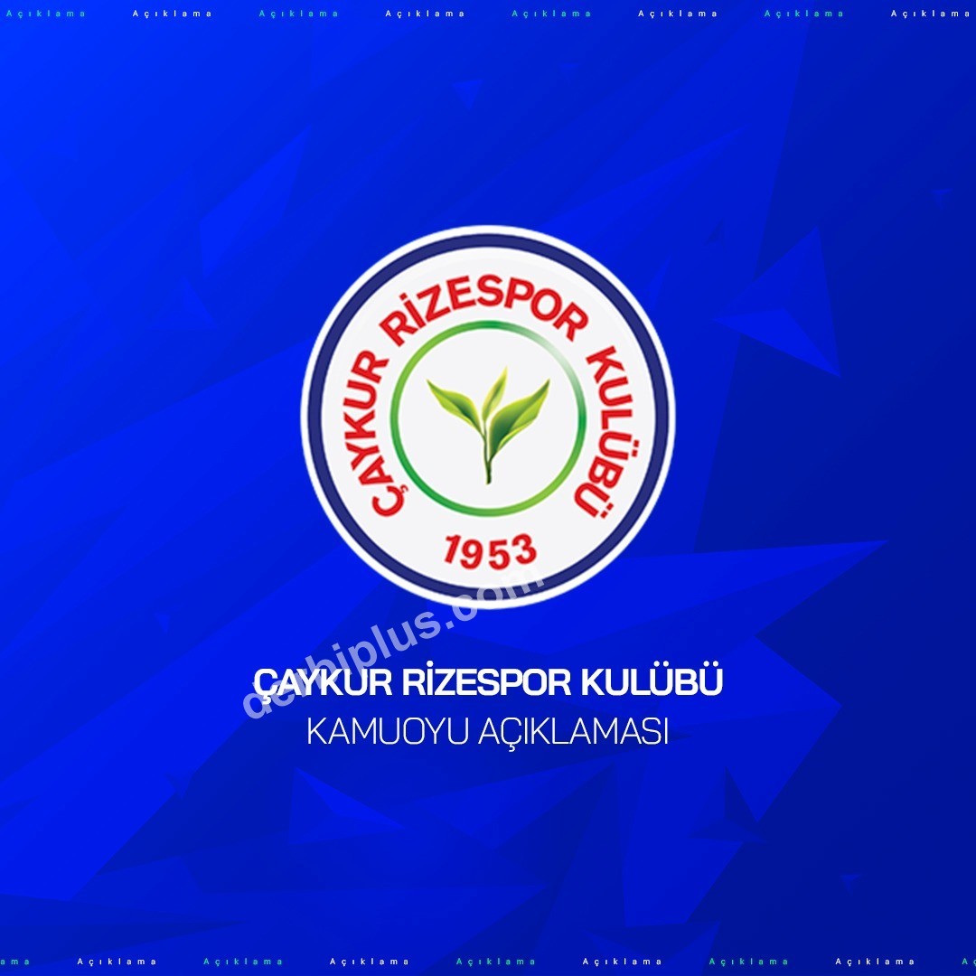 Çaykur Rizespor’dan VAR tepkisi