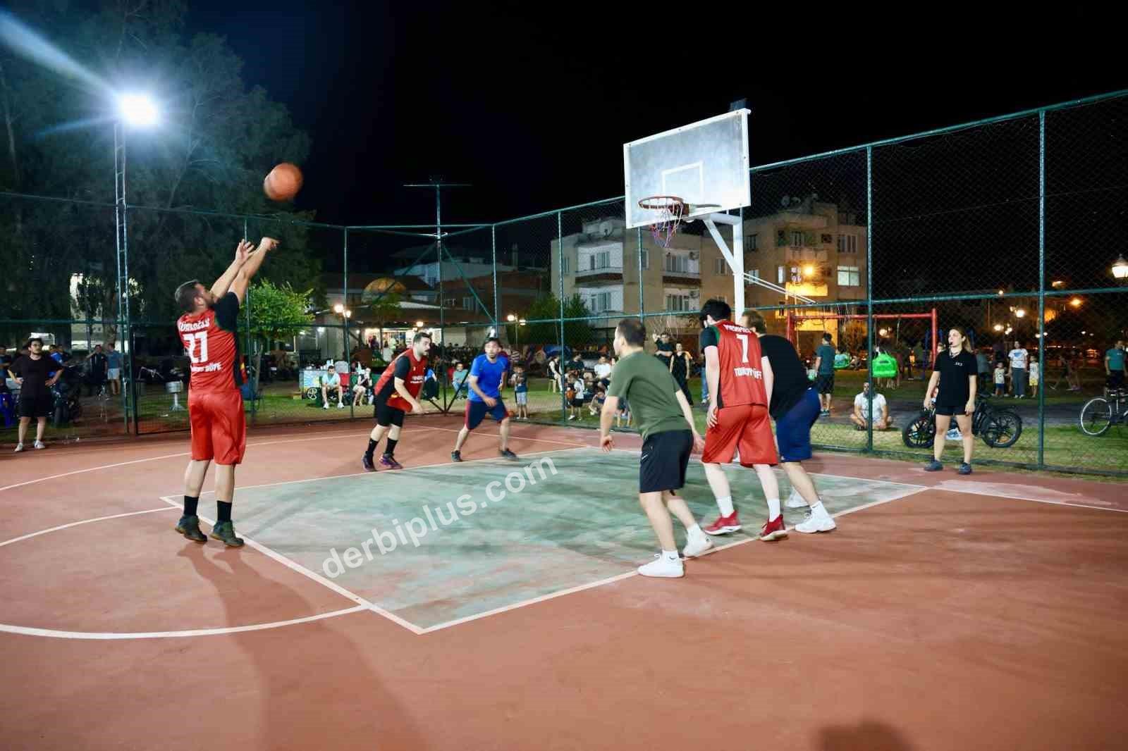 Çine’de Sokak Basketbol Turnuvası başladı