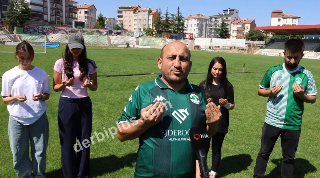 Kırşehir FK amigosundan takım için dua: "Yediğimiz goller ofsayt olsun"
