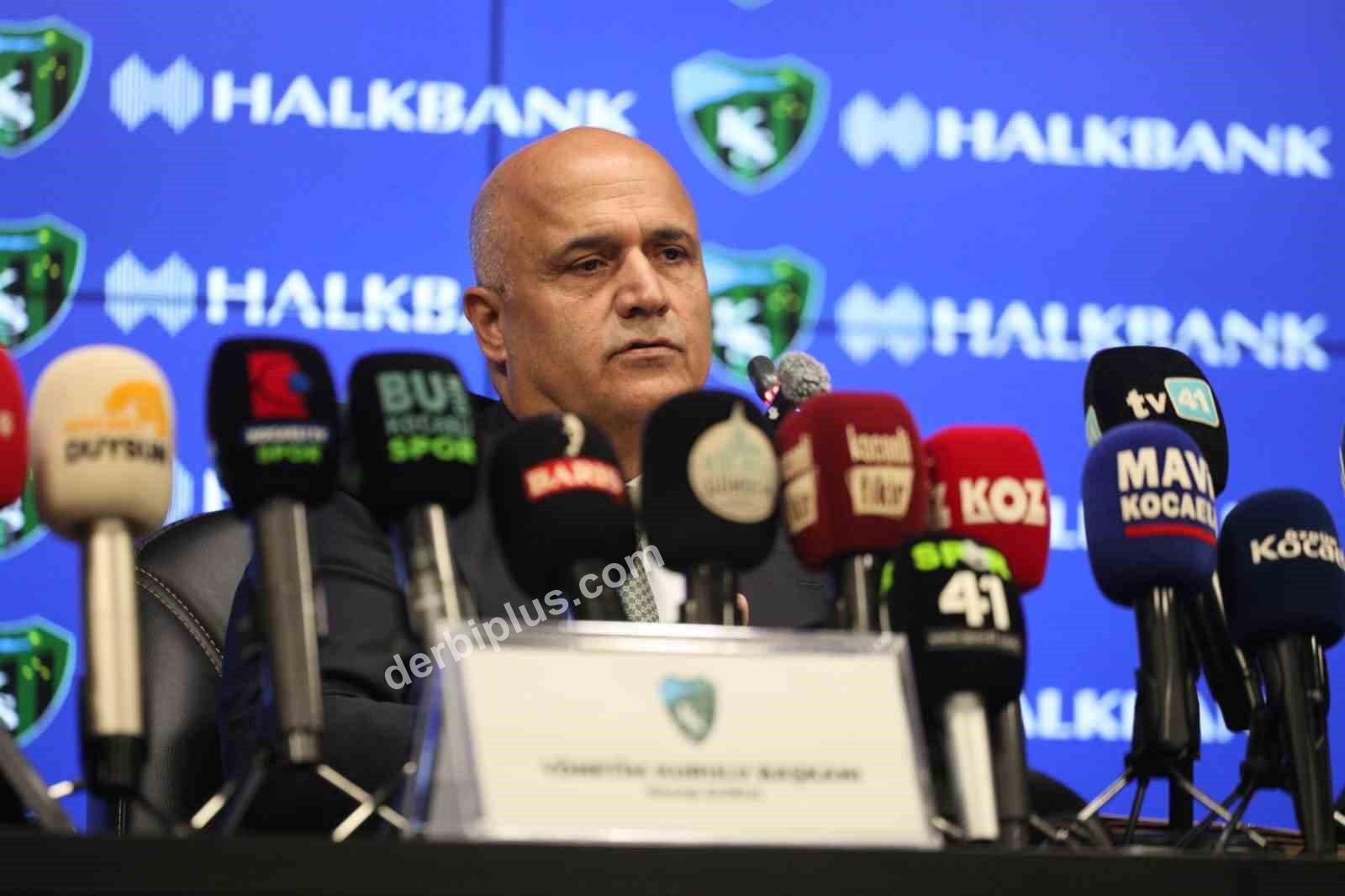 Kocaelispor Başkanı Durul’dan sanayicilere sitem: "Lafa gelince herkes Kocaelisporlu"