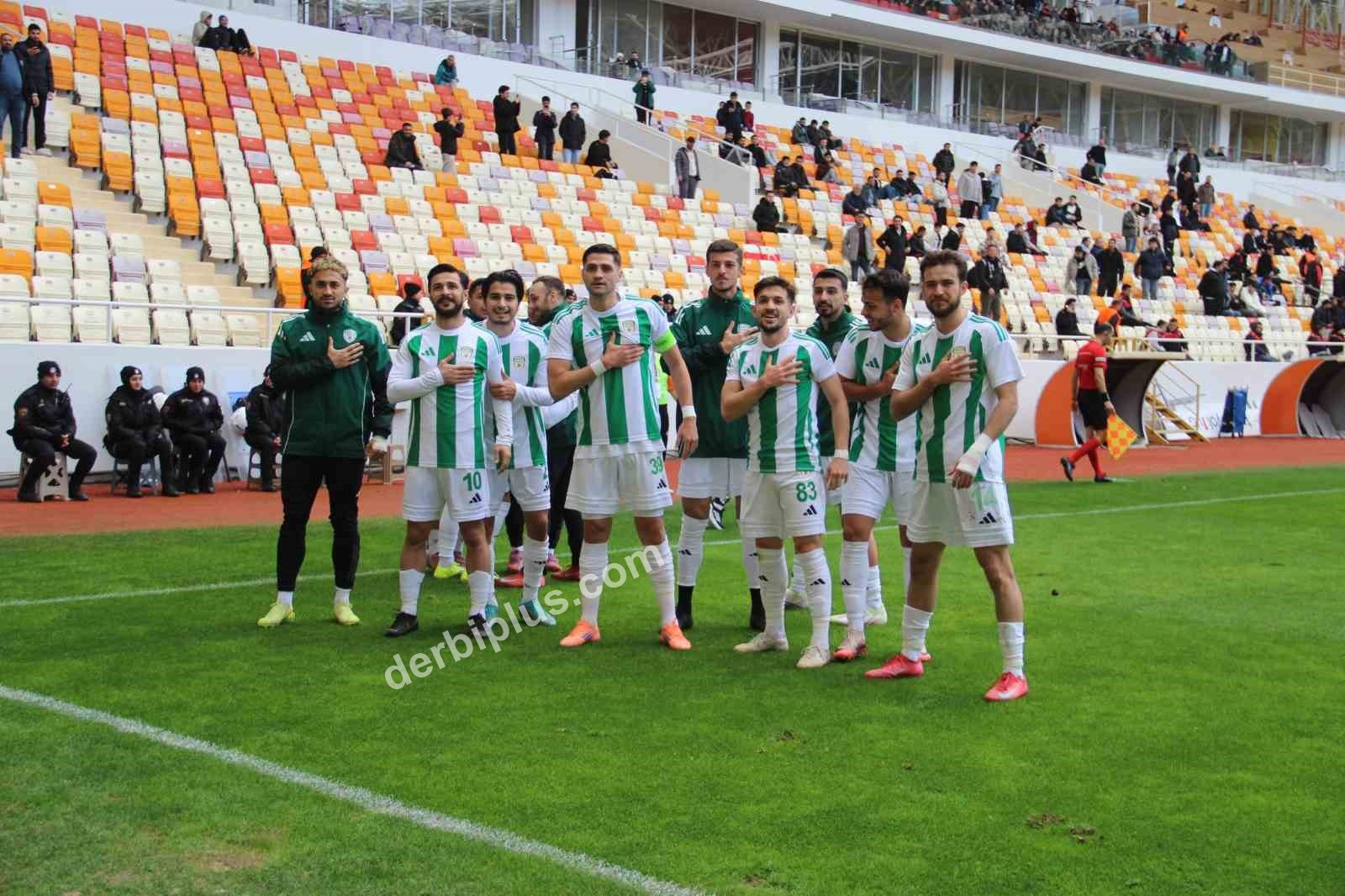 TFF 3. Lig: Malatya Yeşilyurtspor: 1 - Mazıdağ Fosfat Spor:0