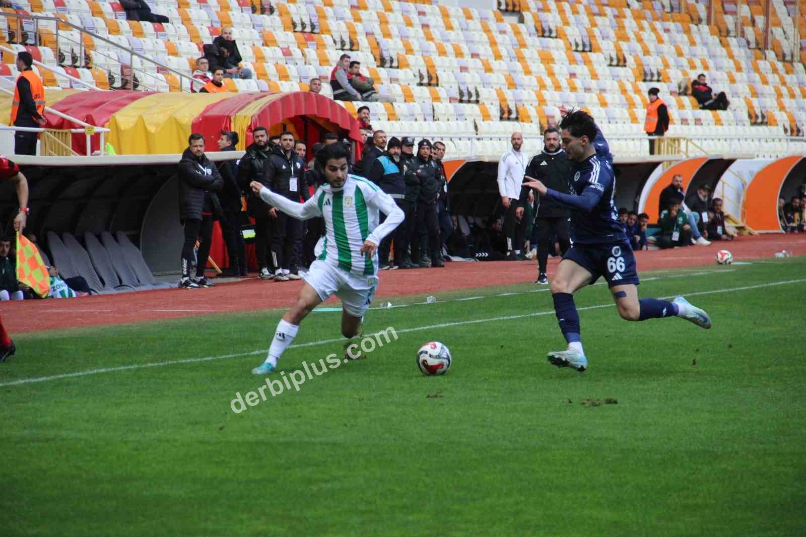TFF 3. LİG 2. GRUP 20. HAFTASINDA MALATYA YEŞİLYURTSPOR, SAHASINDA KARŞILAŞTIĞI MAZIDAĞ FOSFAT SPOR’U 1-0 MAĞLUP ETTİ.