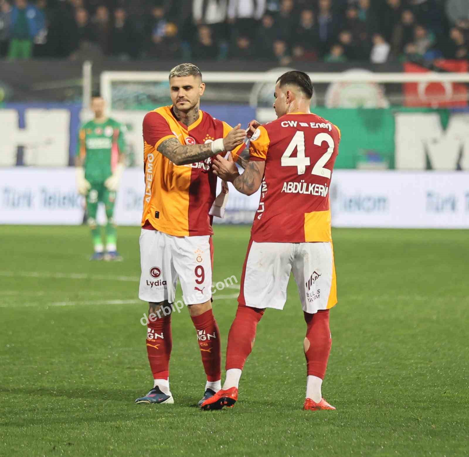 TRENDYOL SÜPER LİG'İN 21. HAFTASINDA ÇAYKUR RİZESPOR, SAHASINDA KARŞILAŞTIĞI GALATASARAY'A 3-0 MAĞLUP OLDU.